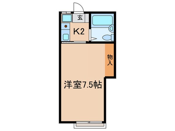 砧アクアハイツの物件間取画像